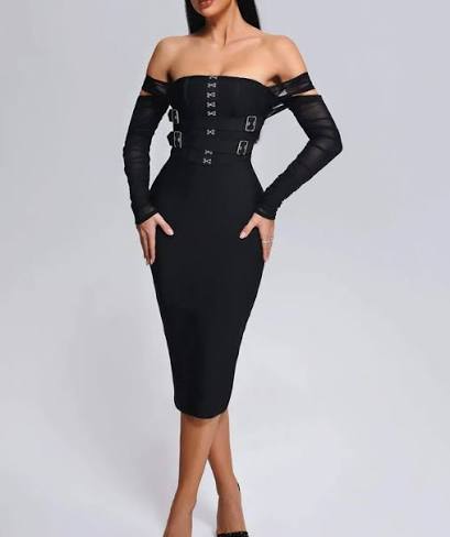 Par-dessus une robe longue